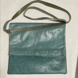 Vintage Teal/Green Leather Bag